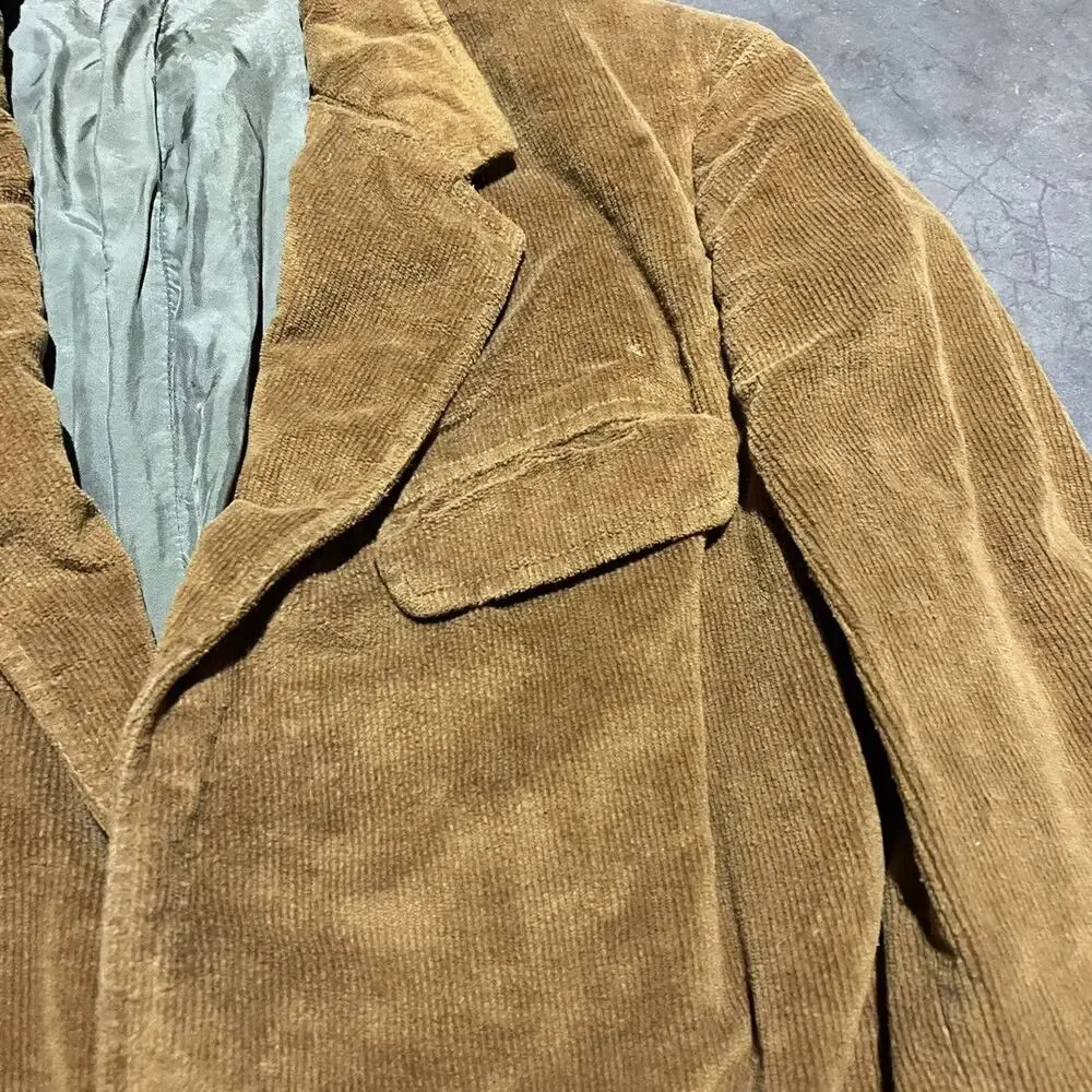 Vintage 50s McGregor Tan Corduroy Suit Jacket